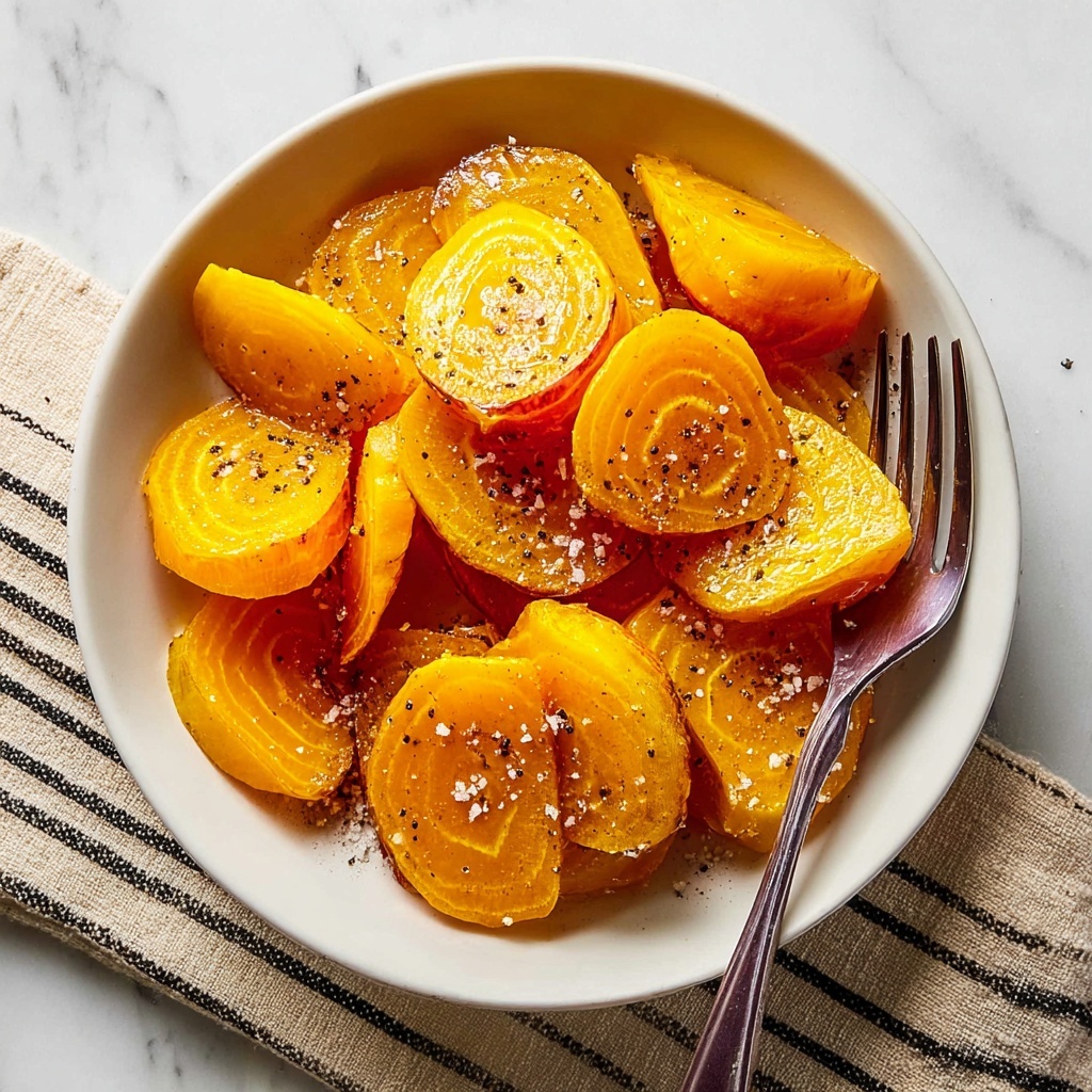 Roasted Golden Beets Recipe - Recipe Image