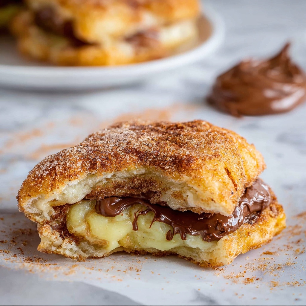 Nutella and Banana Stuffed Crescent Rolls Recipe - Recipe Image
