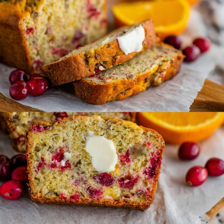 Cranberry Orange Walnut Bread Recipe