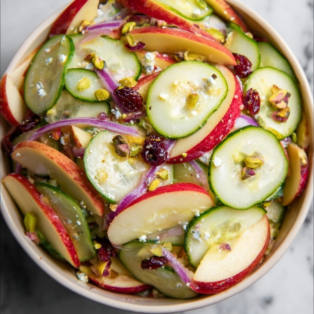 Pistachio-Pear Cucumber Salad Recipe - Recipe Image