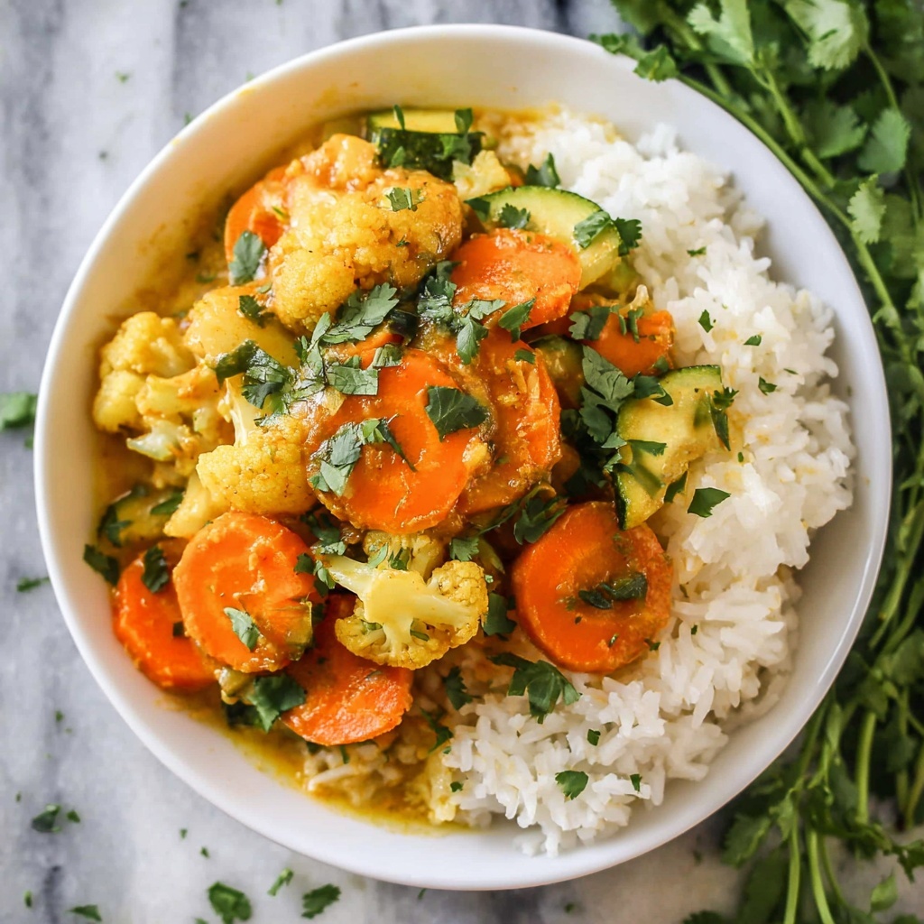 6-Ingredient One-Pot Vegetable Curry Recipe - Recipe Image
