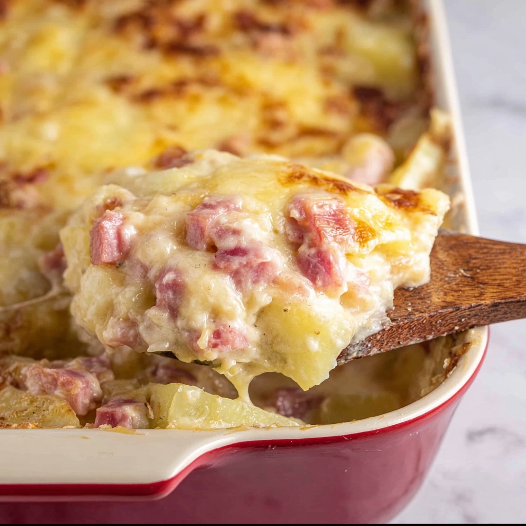 Ham and Potato Casserole Recipe - Recipe Image
