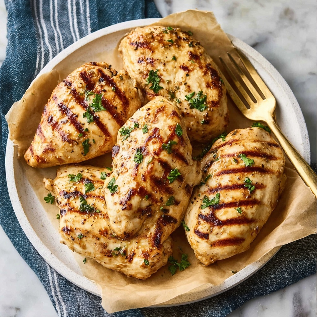 Grilled Yogurt-Marinated Chicken Thighs Recipe - Recipe Image