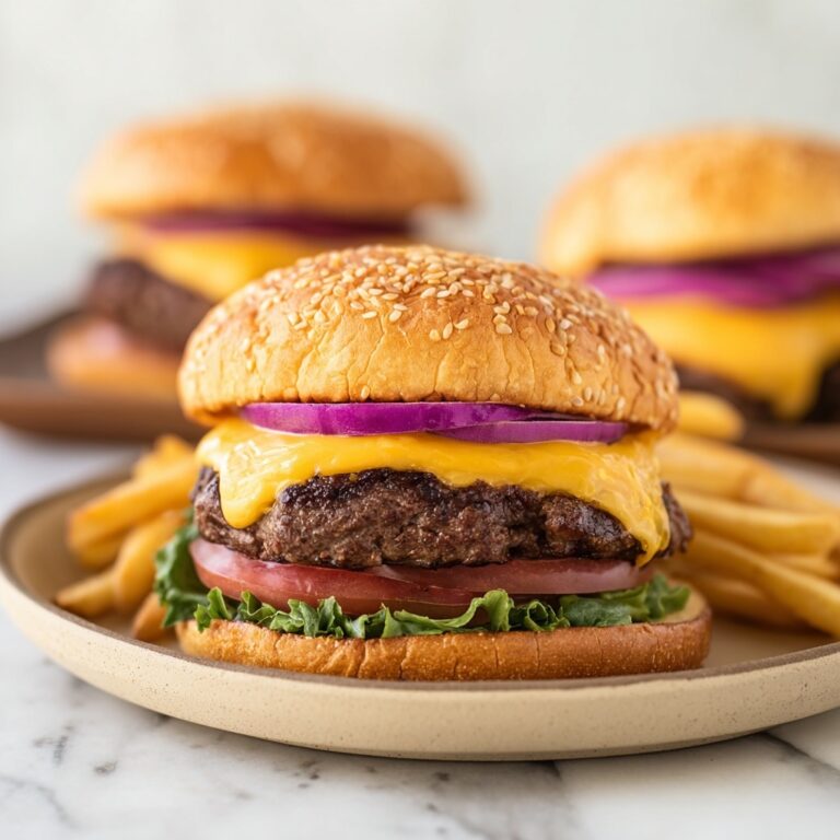 Juicy Grilled Burgers Recipe