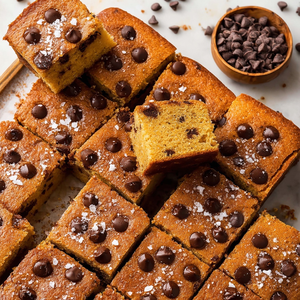 Pumpkin Cookie Bars with Chocolate Chips Recipe - Recipe Image