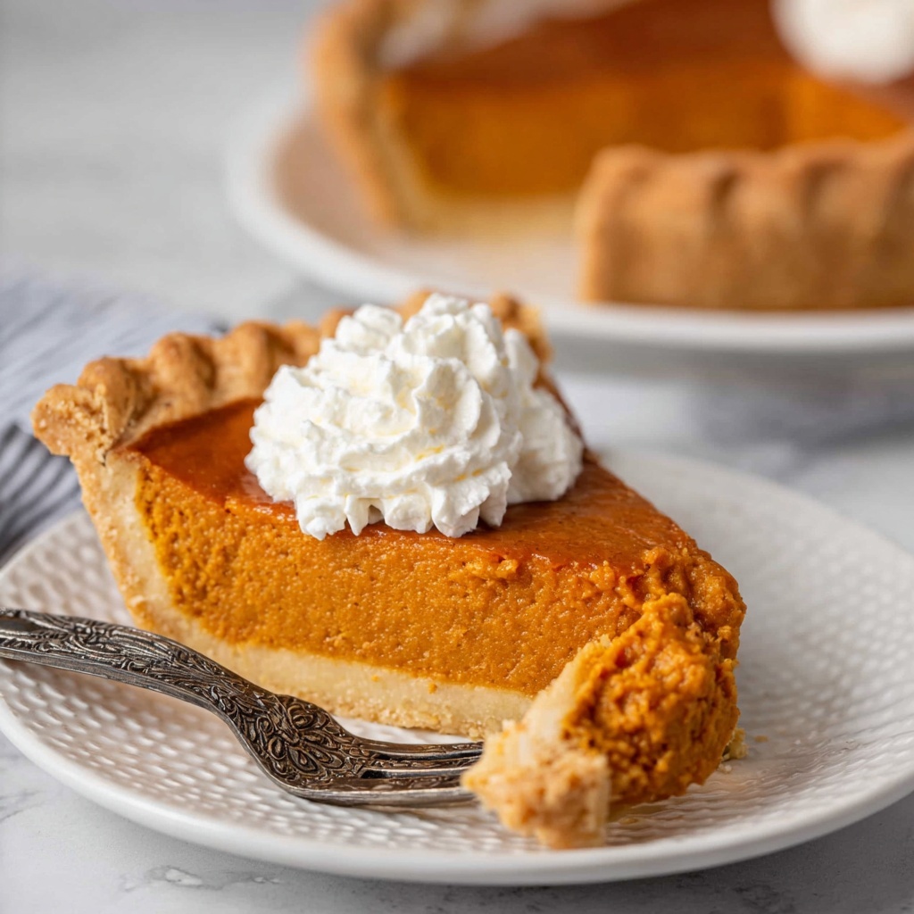 Vegan Pumpkin Pie Recipe (Dairy Free!) Recipe - Recipe Image