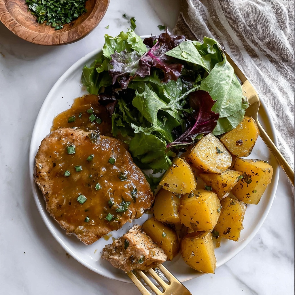 Crockpot Pork Chops and Potatoes Recipe - Recipe Image