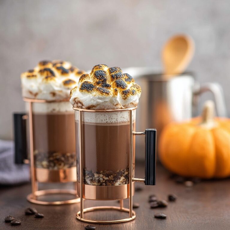 Spiked Slow Cooker Pumpkin Spice Hot Chocolate Recipe