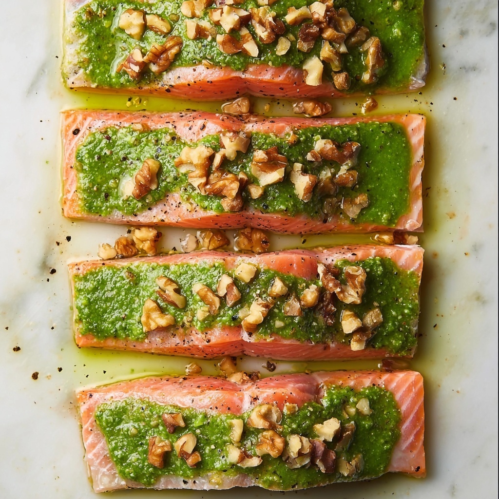 Pesto Salmon Recipe - Recipe Image