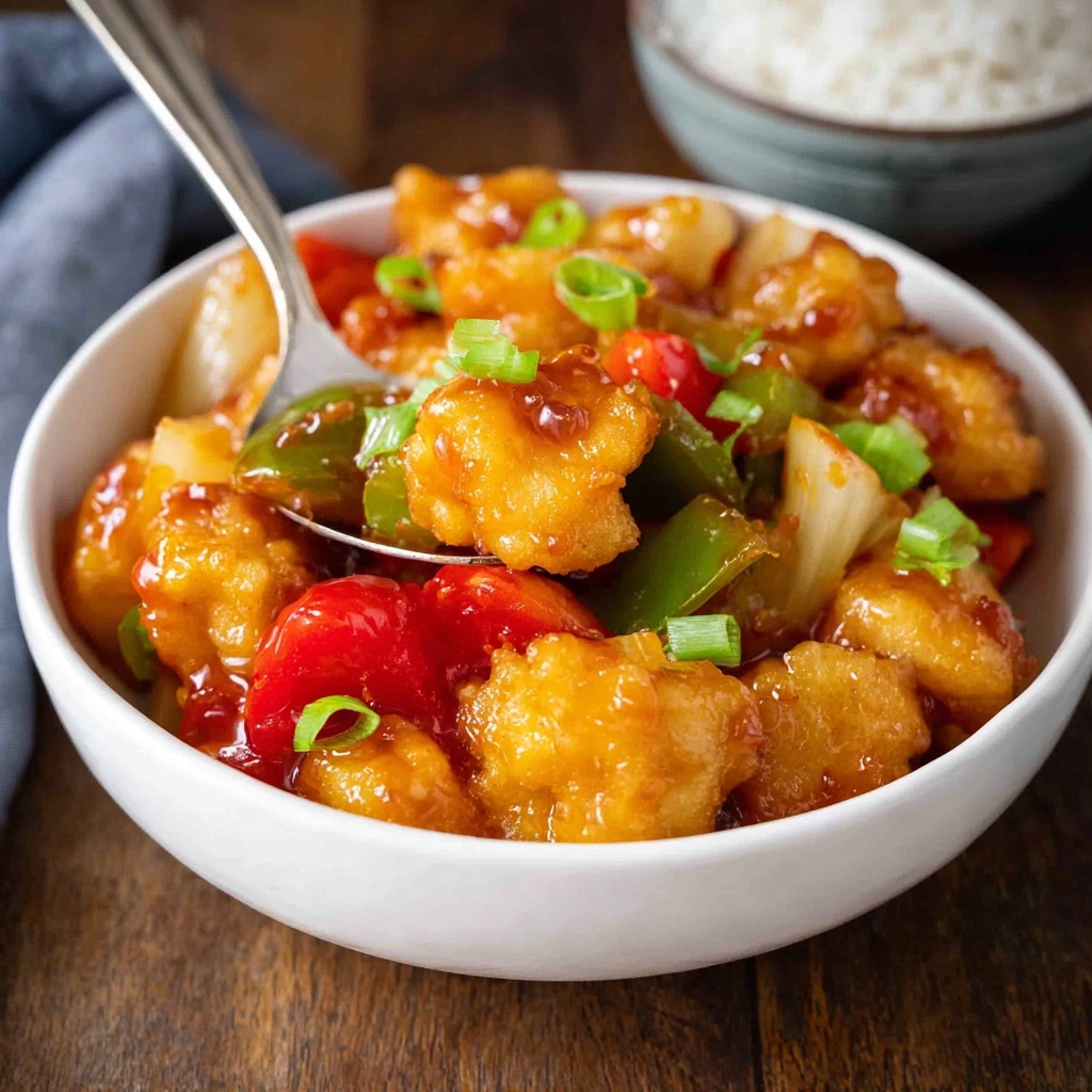 Baked Sweet and Sour Chicken Recipe - Recipe Image
