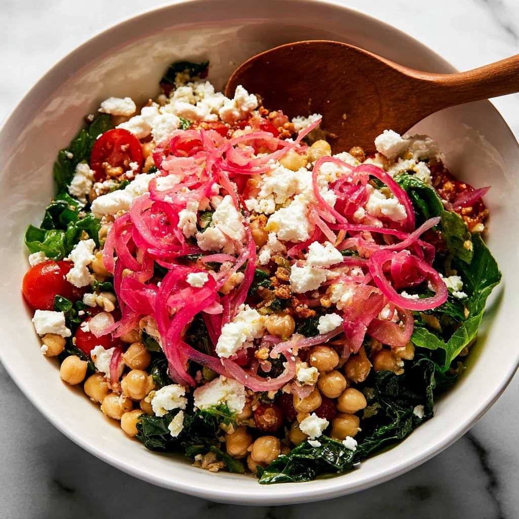 Greek Marinated Chickpea Salad Recipe - Recipe Image