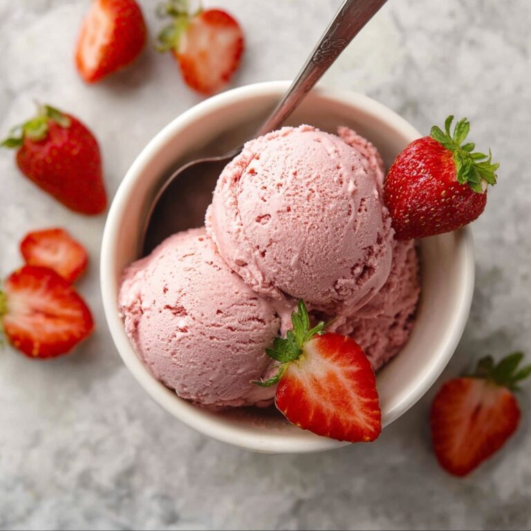 Strawberry No-Churn Ice Cream Recipe