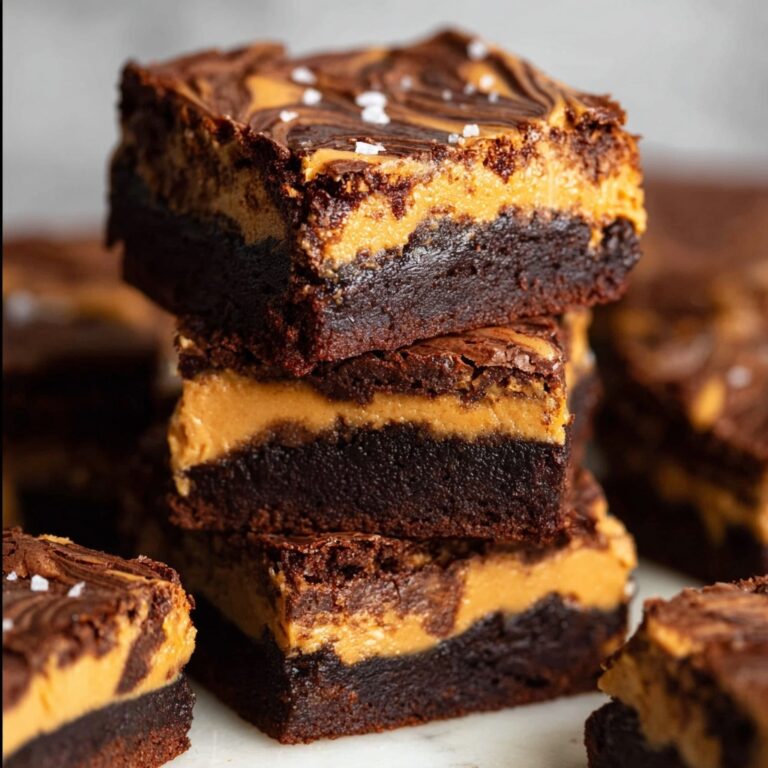 Peanut Butter Stuffed Brownies Recipe