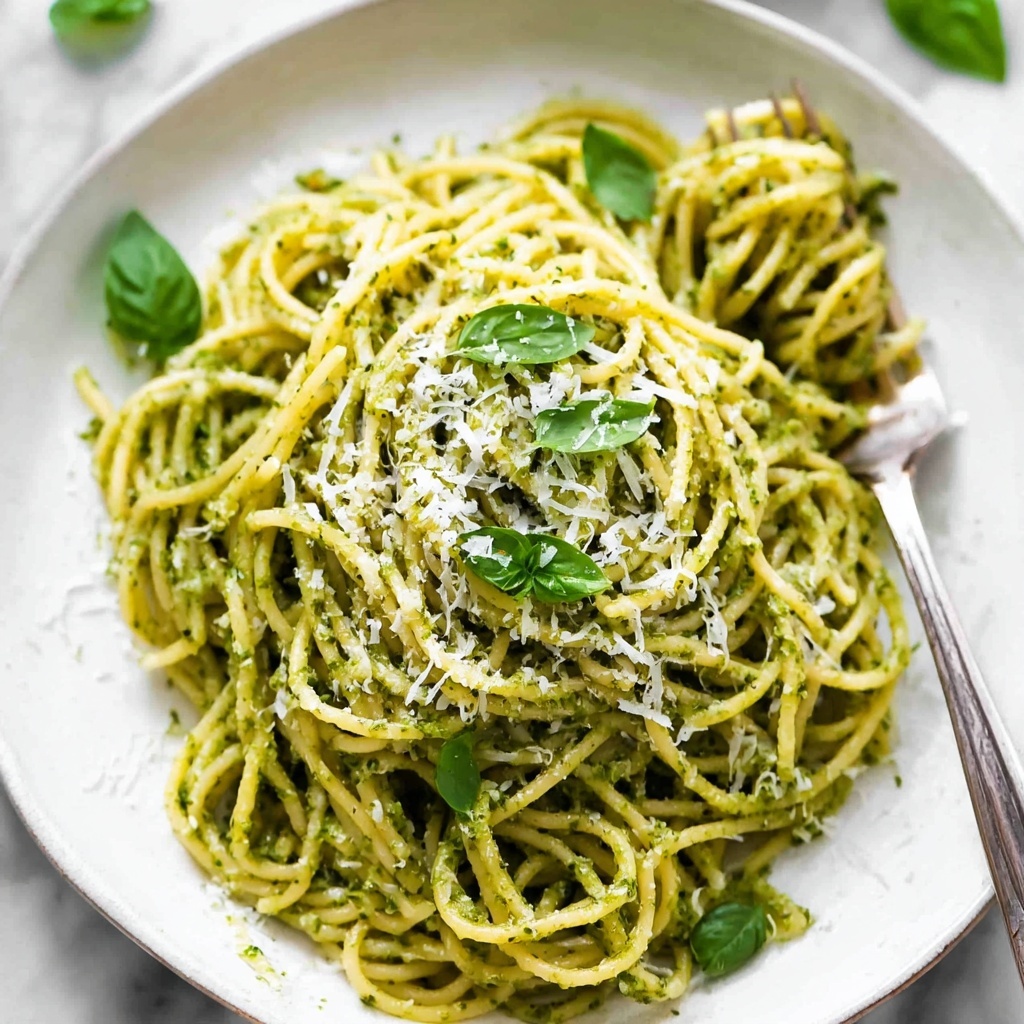 Juicy Pesto Pasta Recipe - Recipe Image