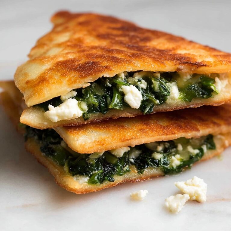 Savory Spinach and Beef Gozleme Recipe