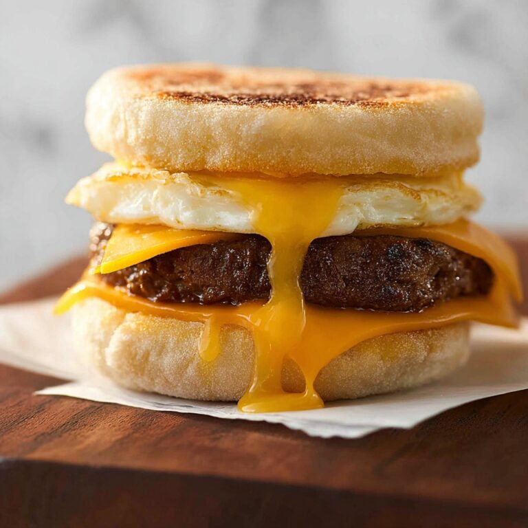 Homemade Sausage and Egg McMuffin Recipe