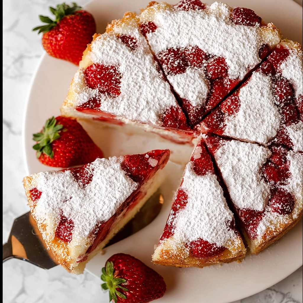Strawberry Cake (Really Easy Cake Recipe) Recipe - Recipe Image