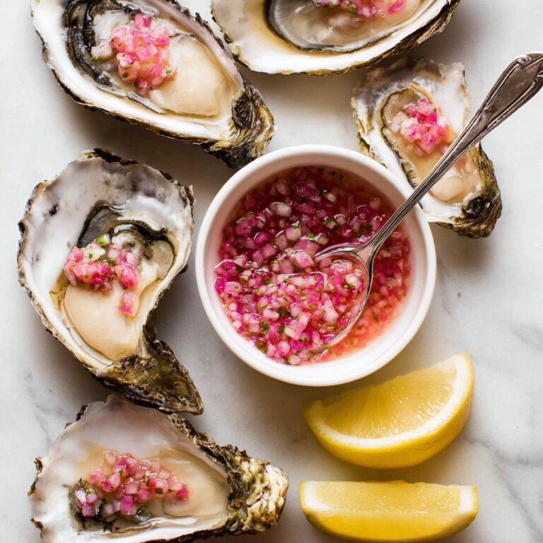 Mignonette Sauce for Oysters Recipe