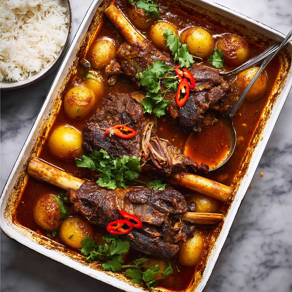 Lamb Shanks Massaman Curry Recipe - Recipe Image