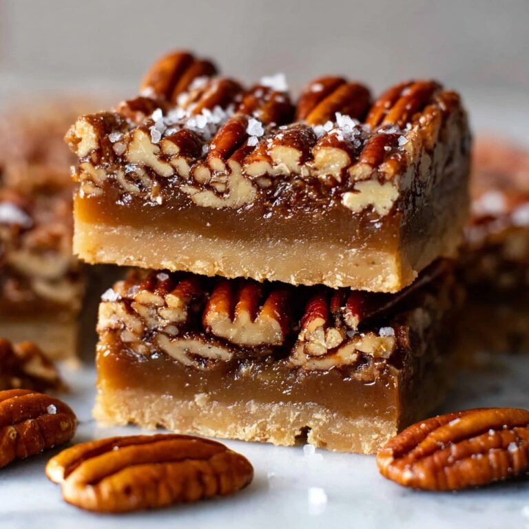 Maple Pecan Pie Bars Recipe