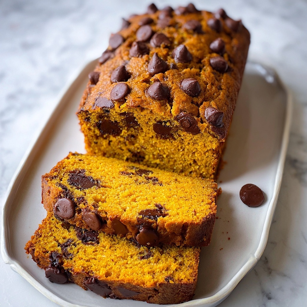 Moist Pumpkin Chocolate Chip Loaf Recipe - Recipe Image