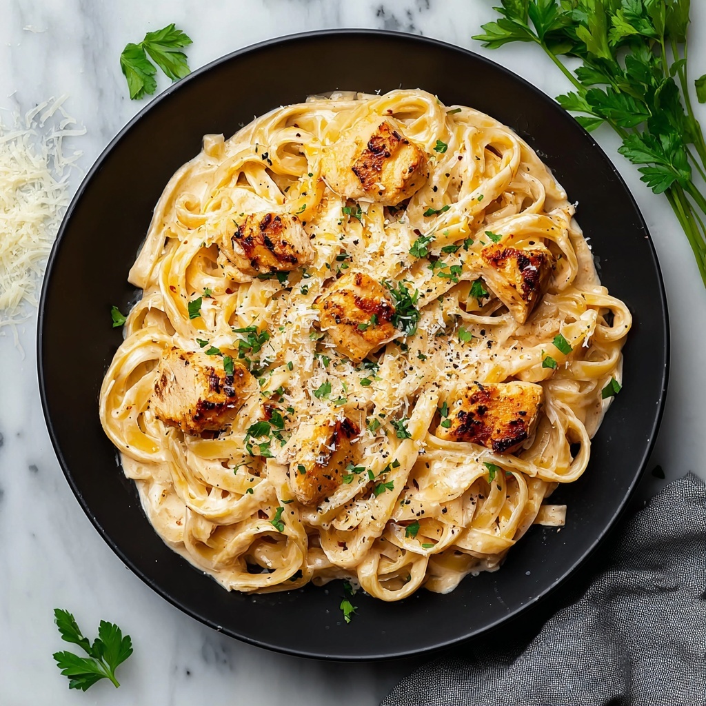 Garlic Butter Chicken Pasta Recipe - Recipe Image