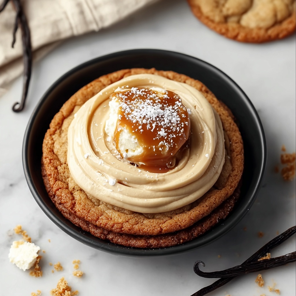 Salted Caramel Cheesecake Cookies Recipe - Recipe Image