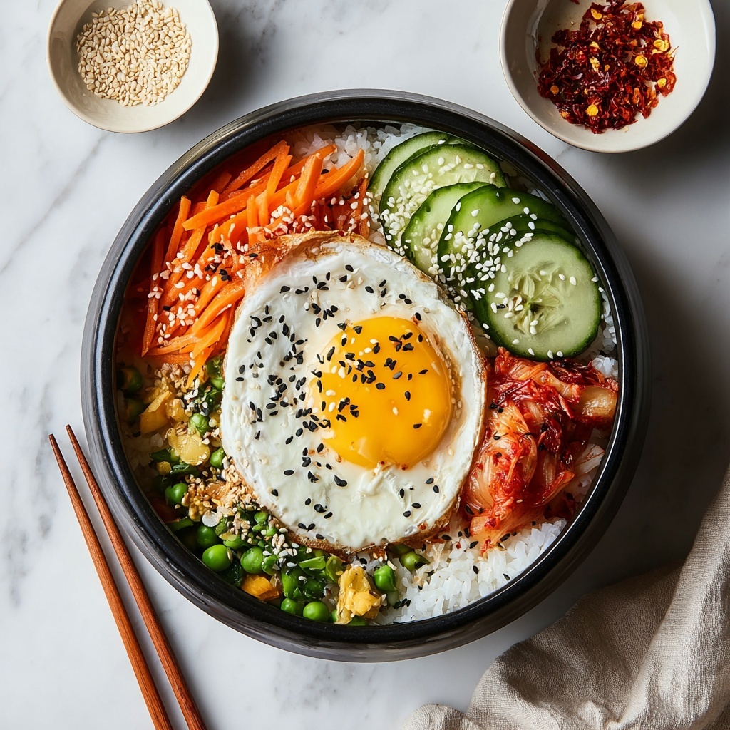 Korean Bibimbap Recipe - Recipe Image