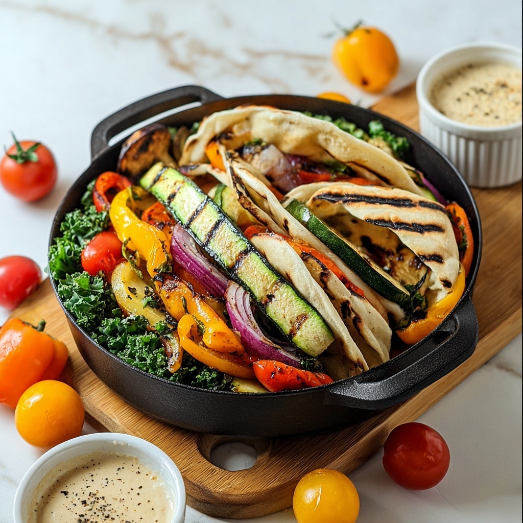 Grilled Veggie Wraps Recipe - Recipe Image