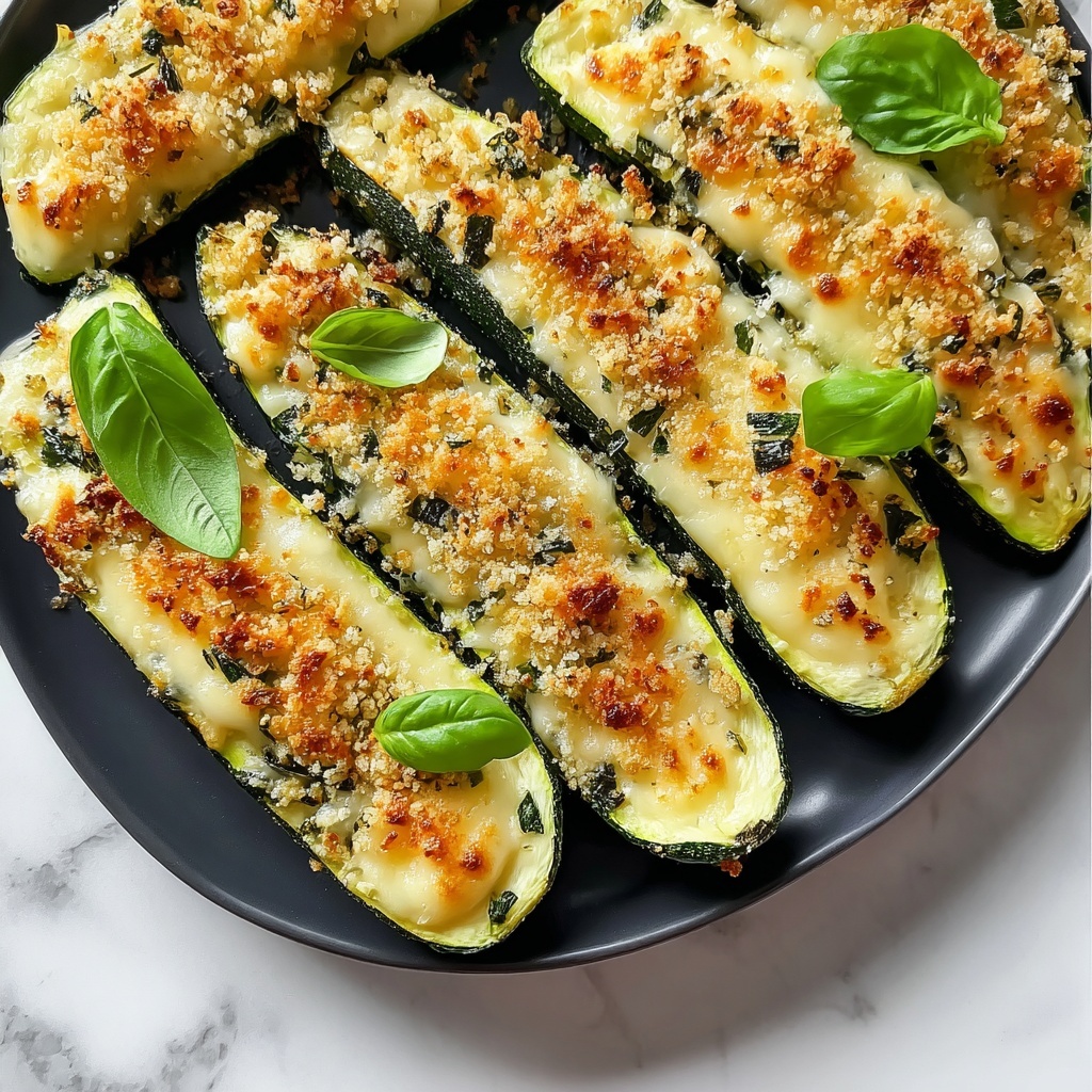 Baked Parmesan Zucchini Recipe - Recipe Image