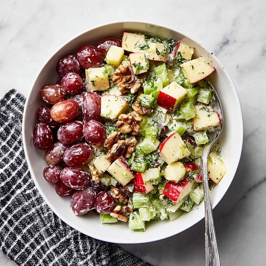 Grapes Waldorf Salad Recipe - Recipe Image