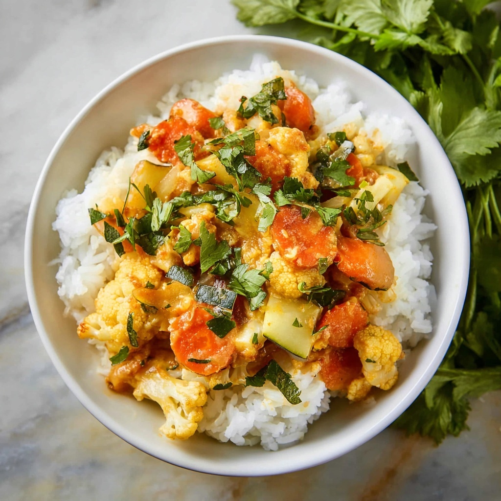 6-Ingredient One-Pot Vegetable Curry Recipe - Recipe Image