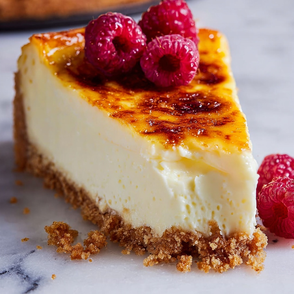 Crème Brûlée Cheesecake Recipe - Recipe Image