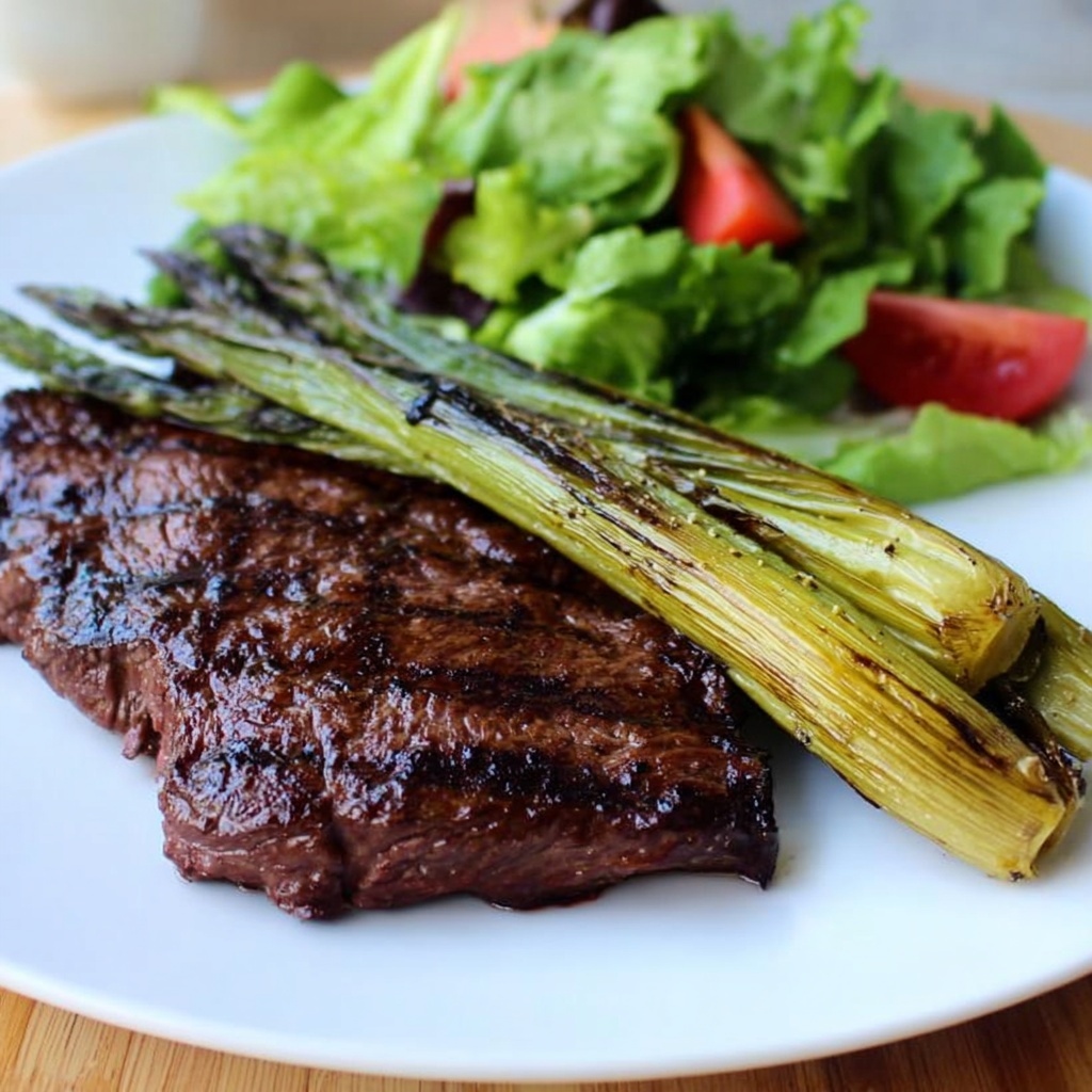 How to Grill Leeks Recipe - Recipe Image