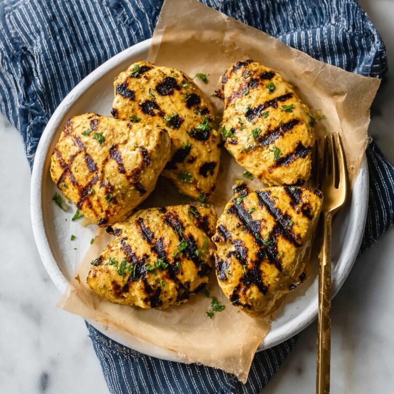 Grilled Yogurt-Marinated Chicken Thighs Recipe