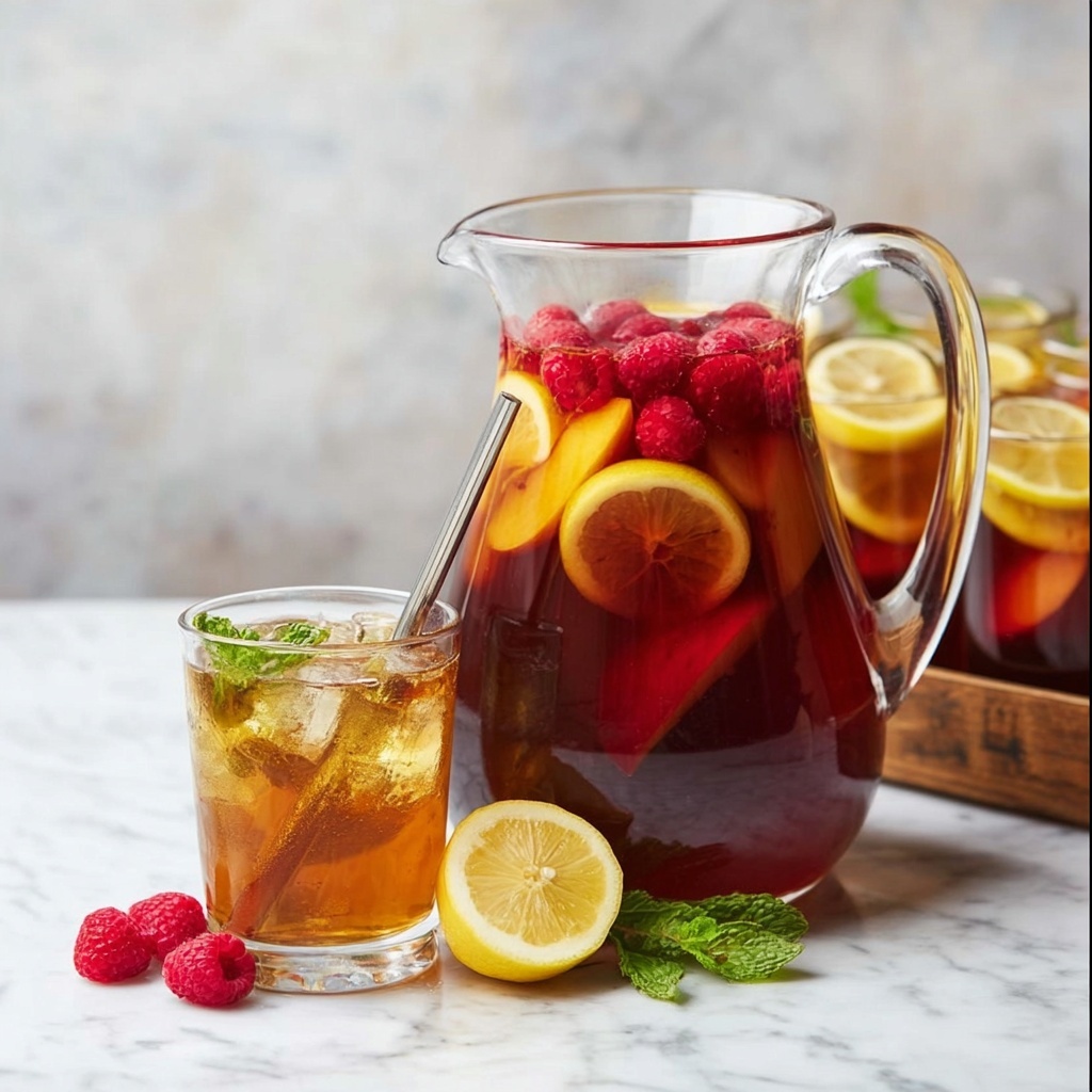 Sweet Tea Sangria Recipe - Recipe Image