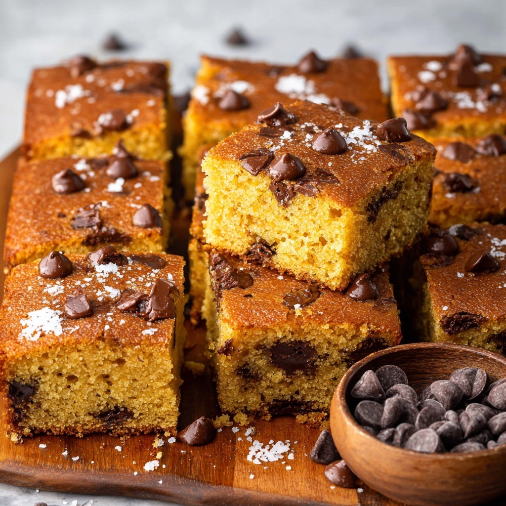 Pumpkin Cookie Bars with Chocolate Chips Recipe - Recipe Image