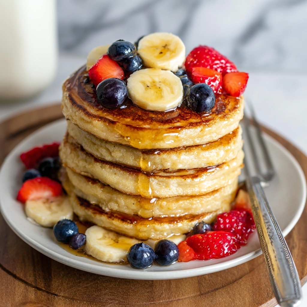 Blender Banana Pancakes Recipe - Recipe Image