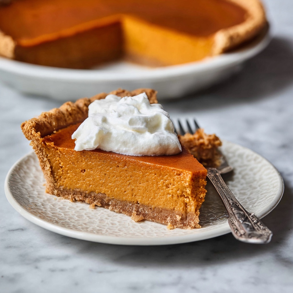 Vegan Pumpkin Pie Recipe (Dairy Free!) Recipe - Recipe Image