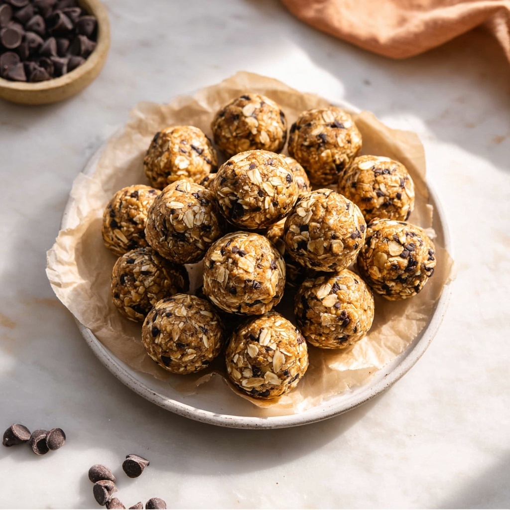 Healthy Peanut Butter Energy Balls Recipe - Recipe Image