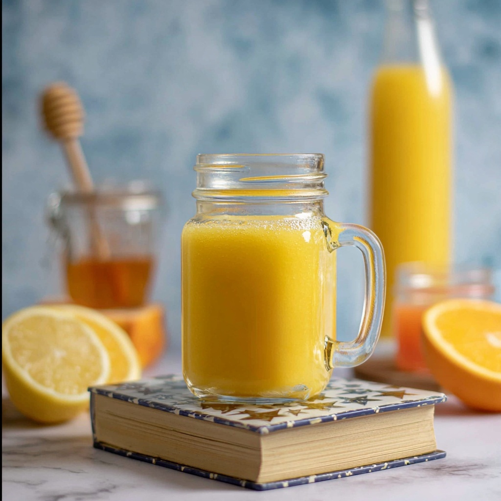 Refreshing Ginger Citrus Shots Recipe - Recipe Image