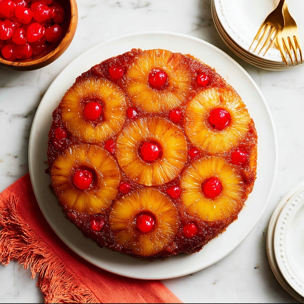 Pineapple Upside Down Cake Recipe - Recipe Image