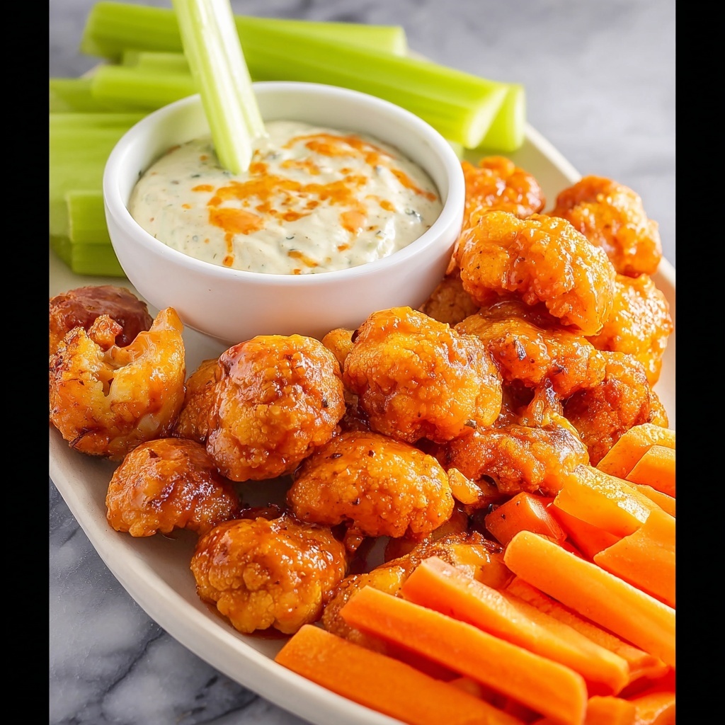 Buffalo Cauliflower Wings Recipe - Recipe Image