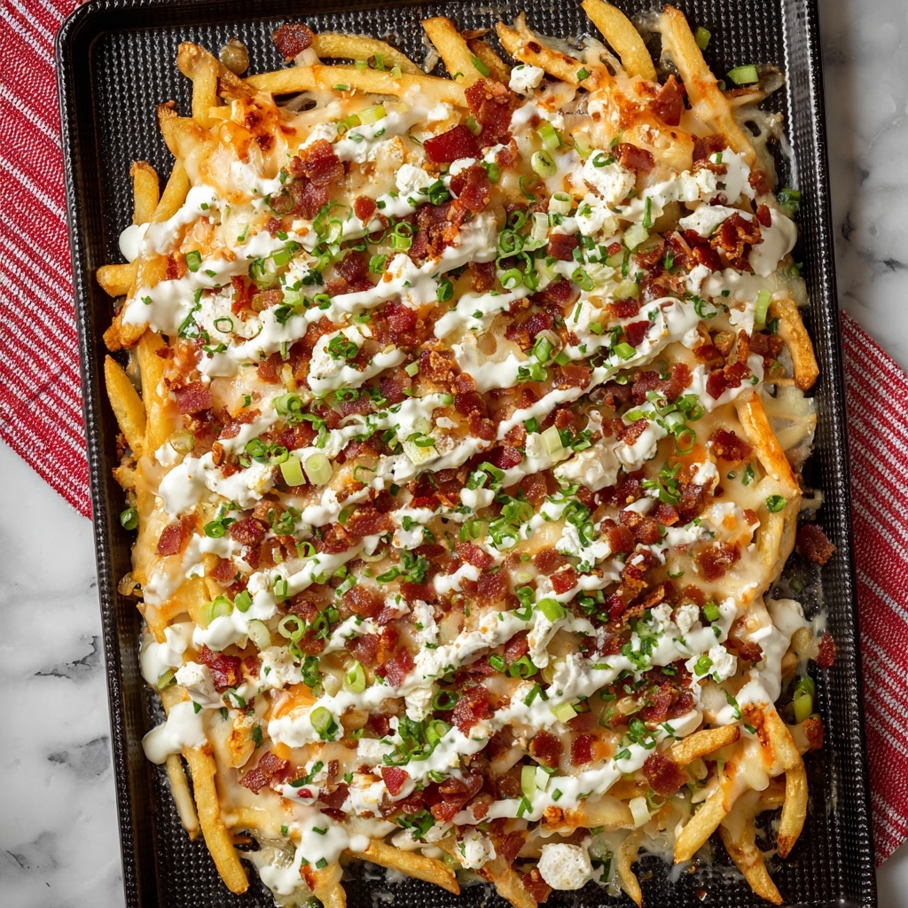 Bacon Cheese Fries with Ranch Recipe - Recipe Image