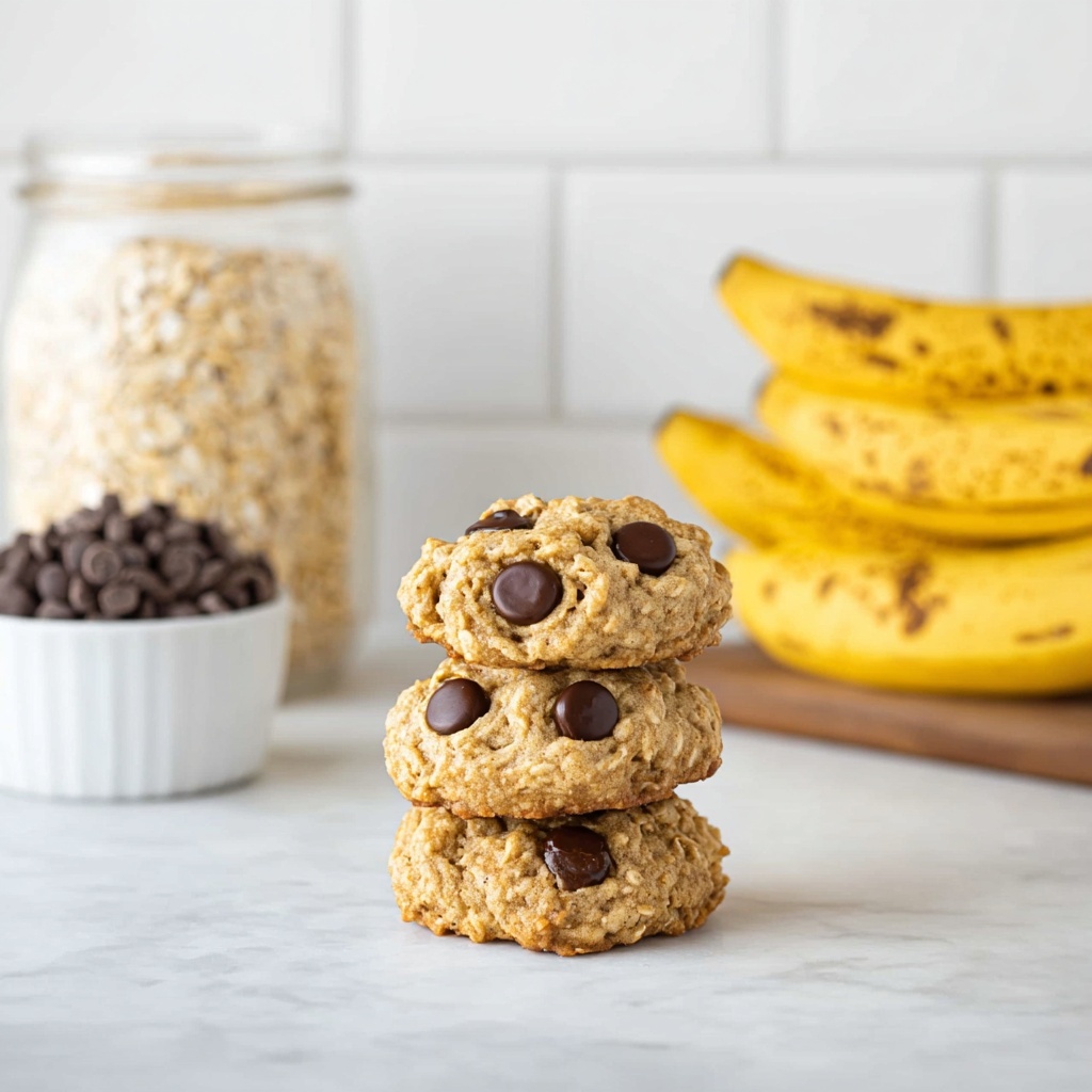 Banana Oatmeal Cookies Recipe - Recipe Image