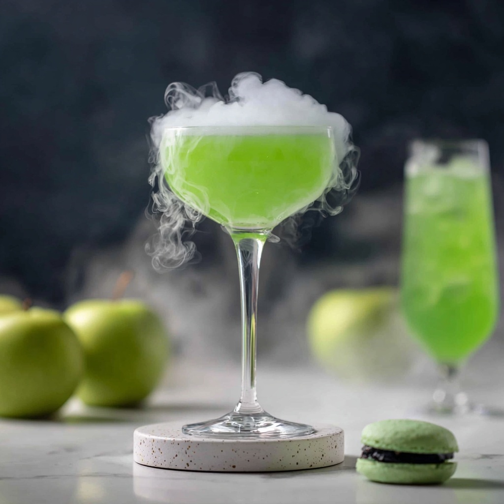 Poison Apple Martini Recipe - Recipe Image