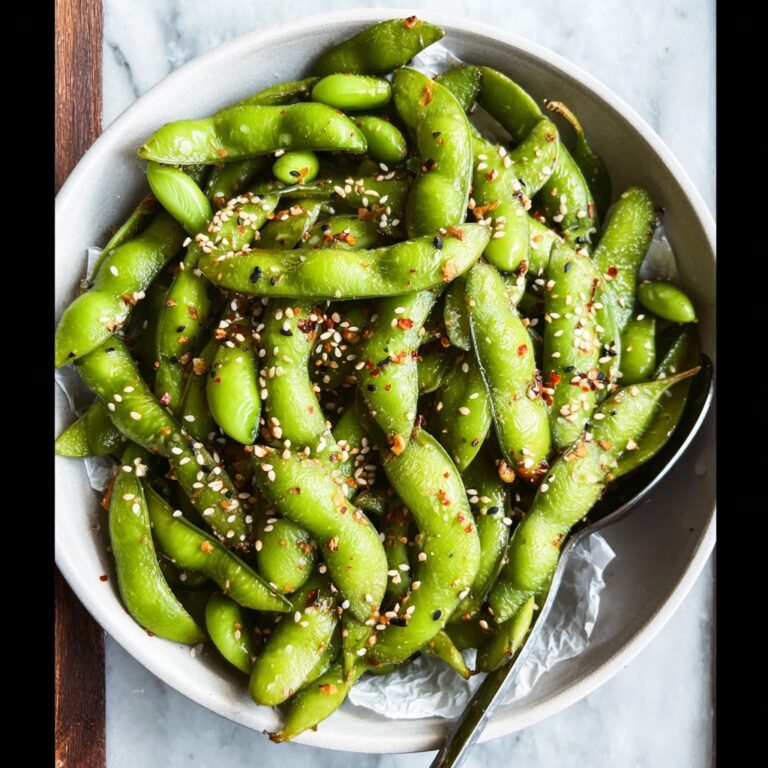 Edamame with Everything Bagel Seasoning Recipe