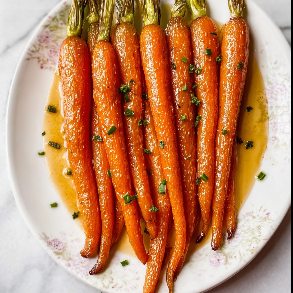 Honey Glazed Carrots with Ginger and Chives Recipe - Recipe Image