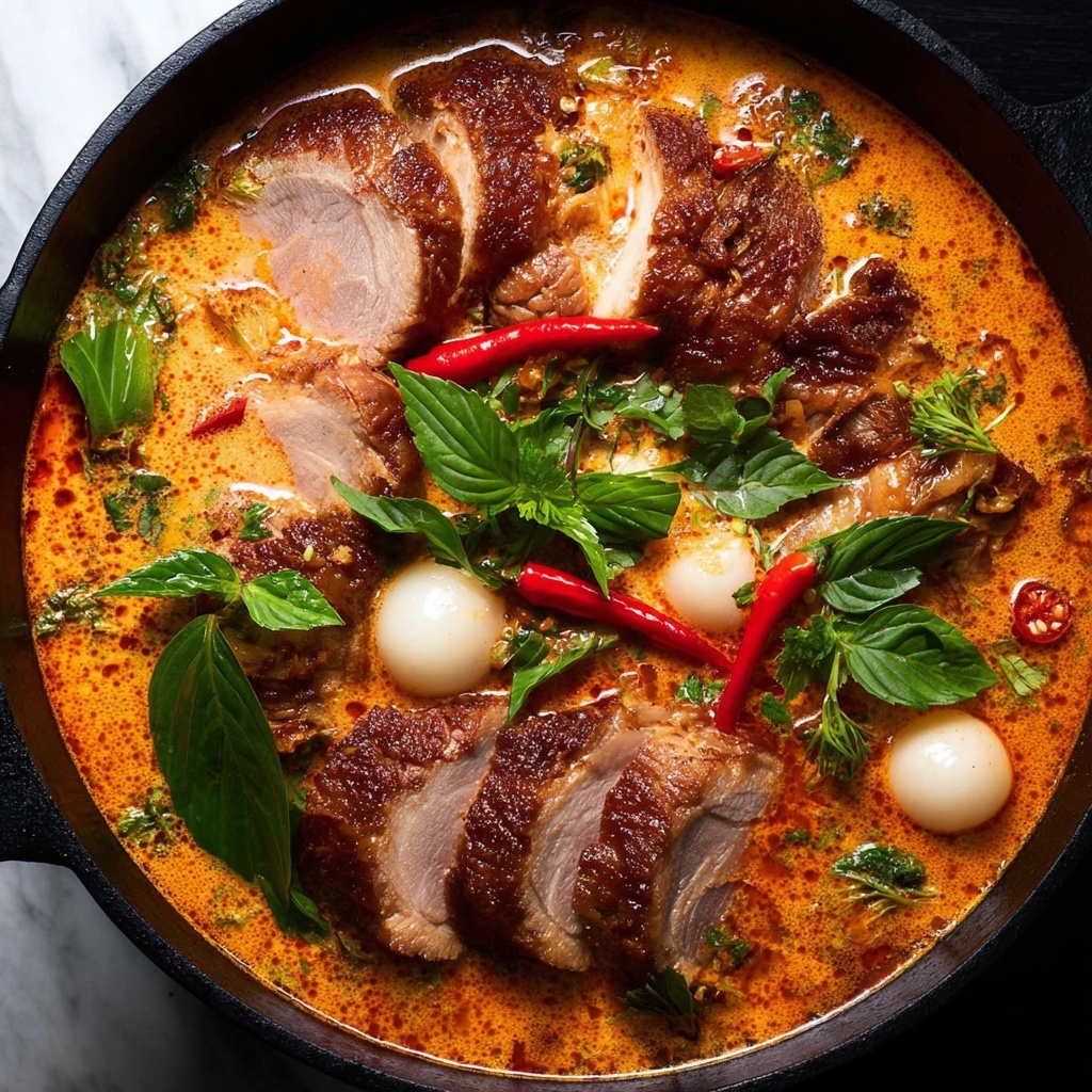 Thai Red Duck Curry Recipe - Recipe Image