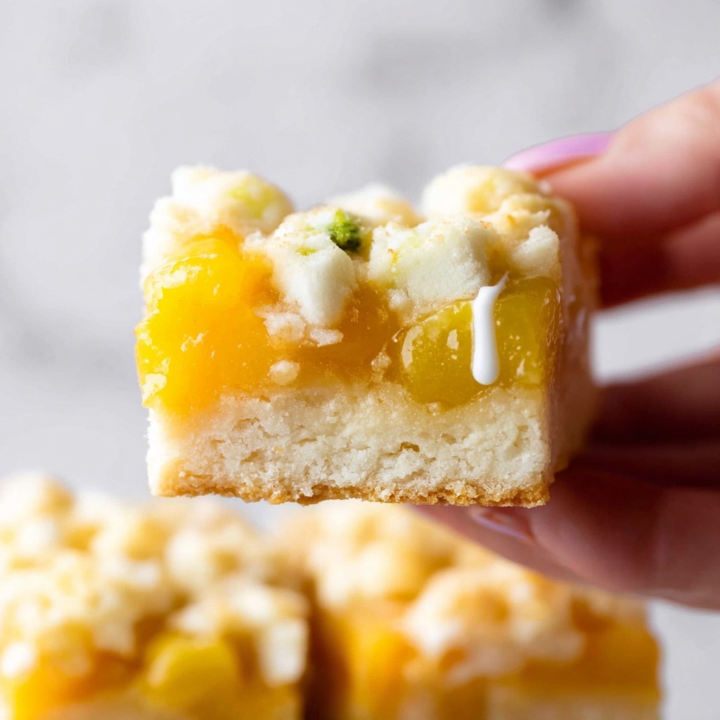 Coconut Mango Bars with Lime Glaze Recipe - Recipe Image
